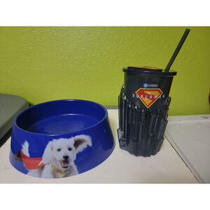 '25 Superman Krypto Bowl Popcorn Bucket & Ice Fortress LED Light Up Cup Cinemark